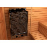 Электрическая печь SAWO CIRRUS ROCK (7,5 кВт, встроенный пульт, нержавейка)