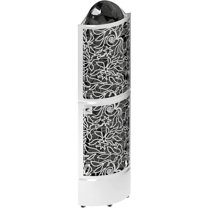 Электрическая печь SAWO DRAGONFIRE HEATER KING DRFT3-60NS-CNR-P-C (6 кВт, выносной пульт, угловая, нержавейка)