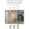 Электрическая печь SAWO NORDEX MINI NRMN-30NB-Z (3,0 кВт, встроенный пульт, внутри оцинковка, снаружи нержавейка)