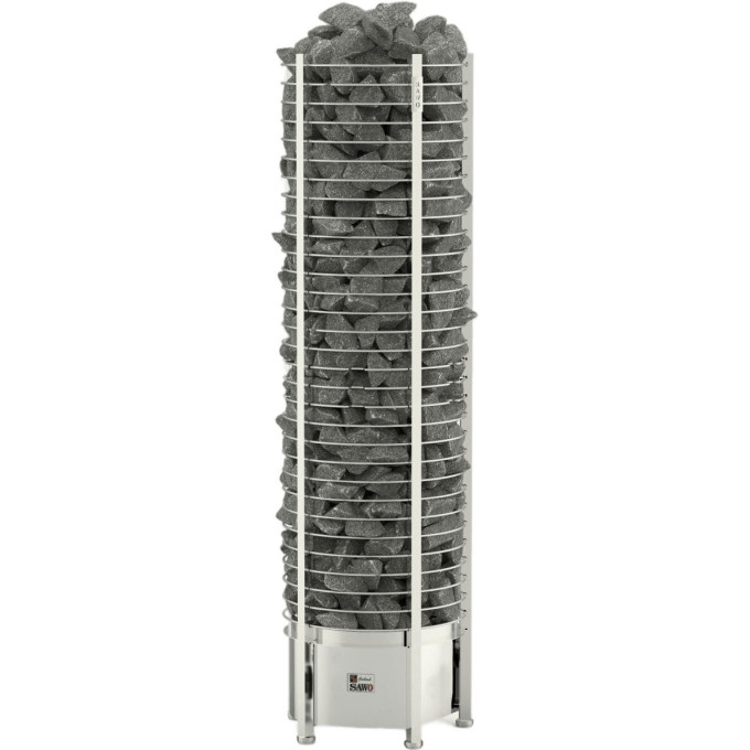 Электрическая печь SAWO TOWER TH9-120NS-P 12 кВт выносной пульт круглая