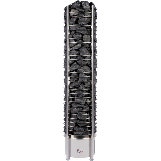 Электрическая печь SAWO TOWER TH6-120Ni-P (12 кВт, выносной пульт, встроенный блок мощности, нержавейка)
