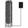 Электрическая печь SAWO TOWER TH3-60Ni2-WL-P (6,0 кВт, выносной пульт, встроенный блок мощности, нержавейка, пристенная)